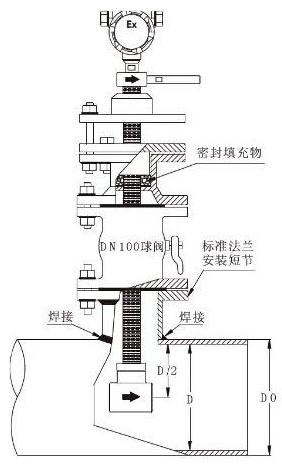 插入式渦輪流量計(jì)(圖3)